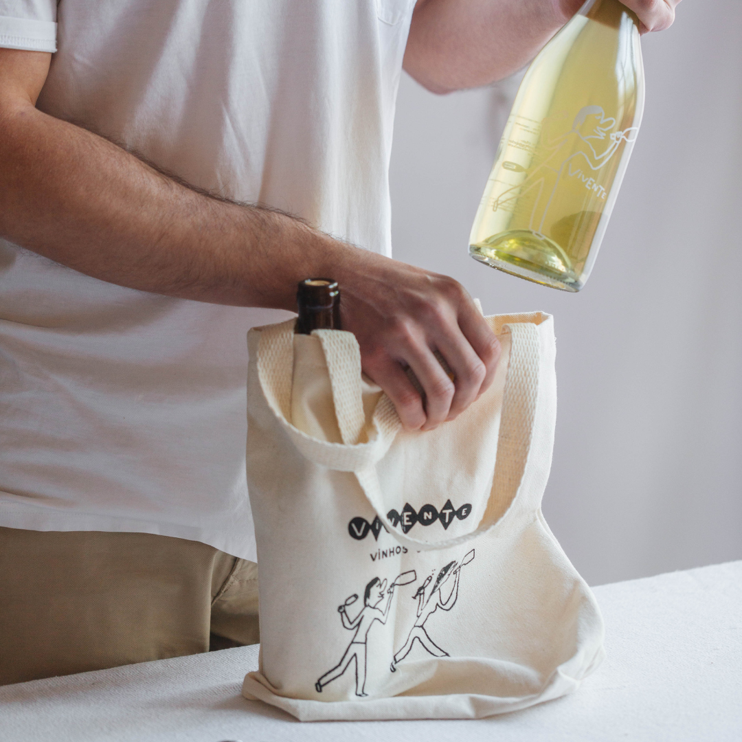 Kit Espumante + Vinho Tinto + Sacola de Vinho