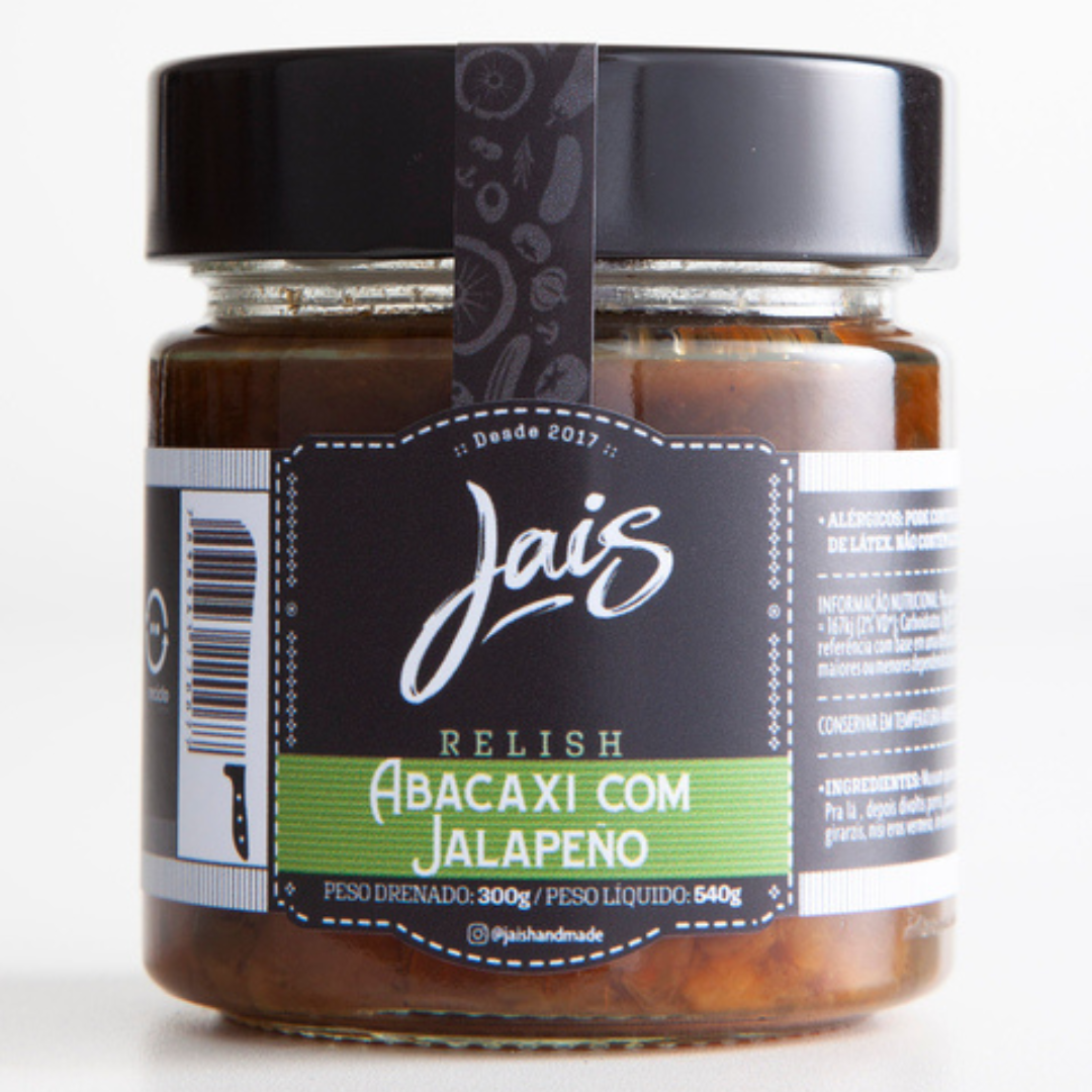Relish de Abacaxi com Jalapeño Jais